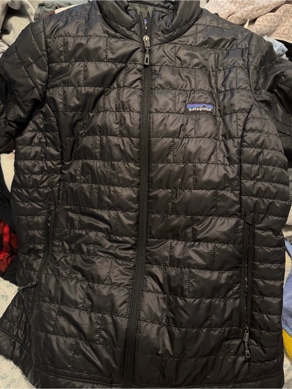 Patagonia Black Quilted Puffer Jacket
